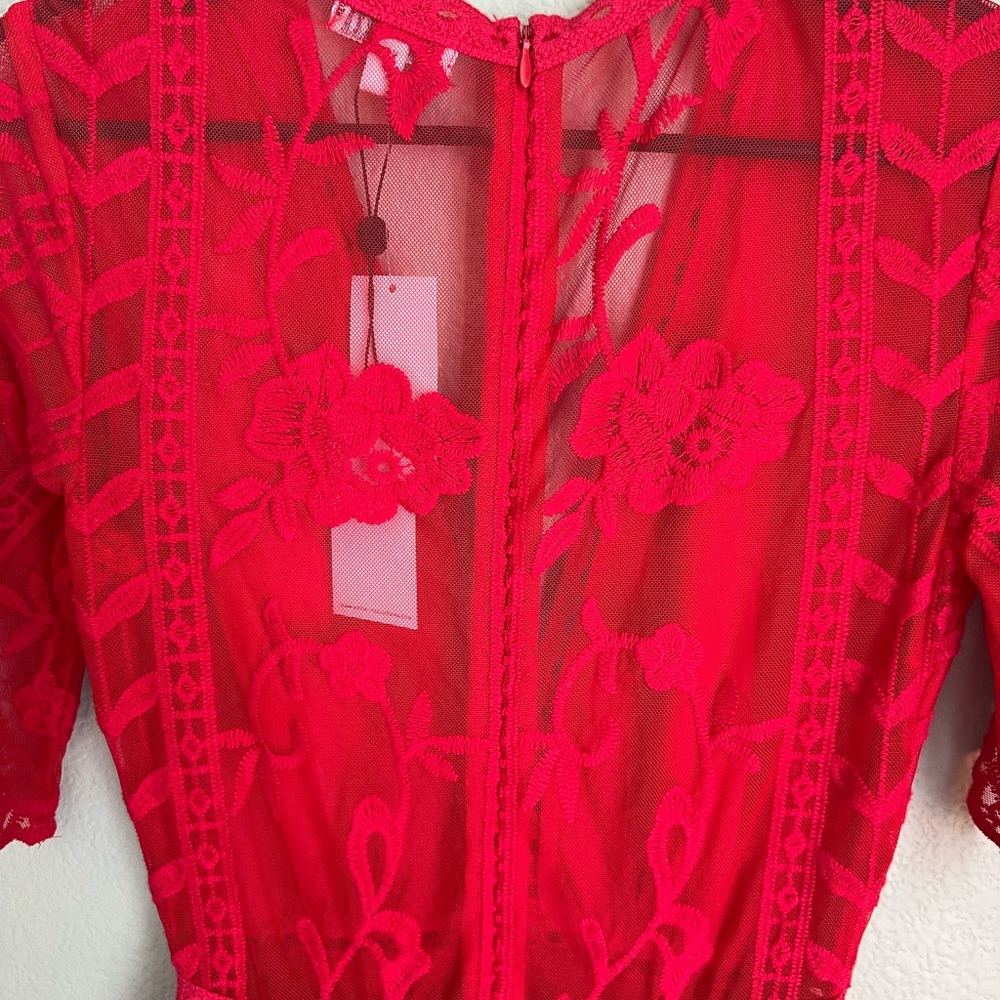 Red romper - Picture 4 of 6